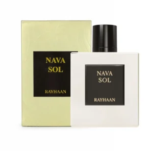 Frasco do perfume unissexo Rayhaan Nava Sol Eau de Parfum de 100ml